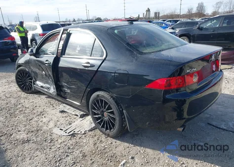 2005 Acura Tsx z USA, uszkodzony, nr VIN JH4CL96895C033900